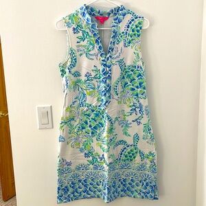 Lilly Pulitzer beach coverup quarter zip